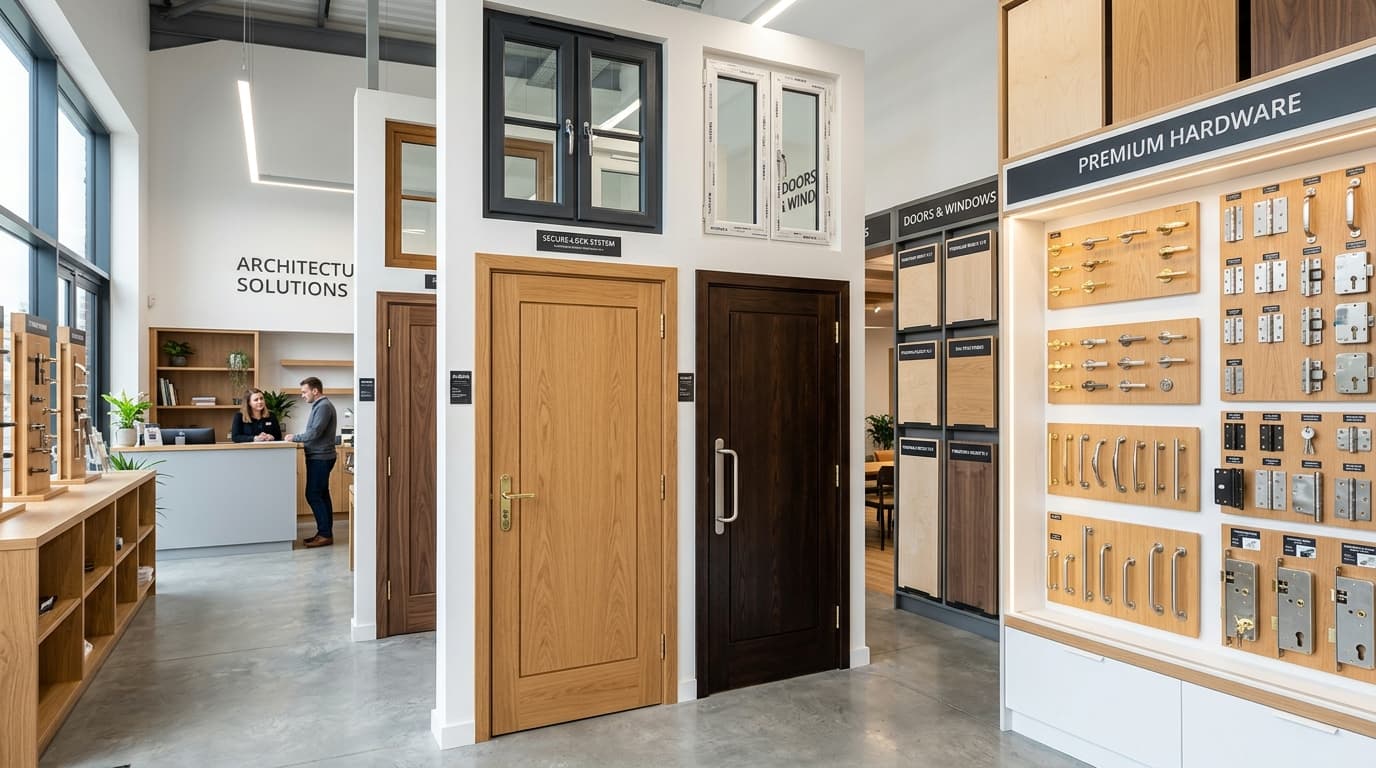 Doors, Windows and Hardware - KKT Building Solutions Chennai