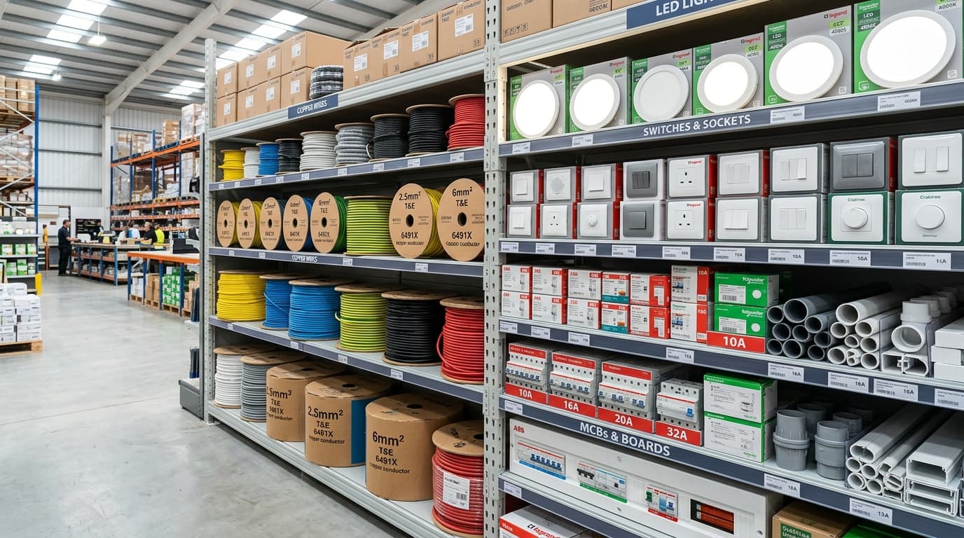 Electricals and Lighting - KKT Building Solutions Chennai