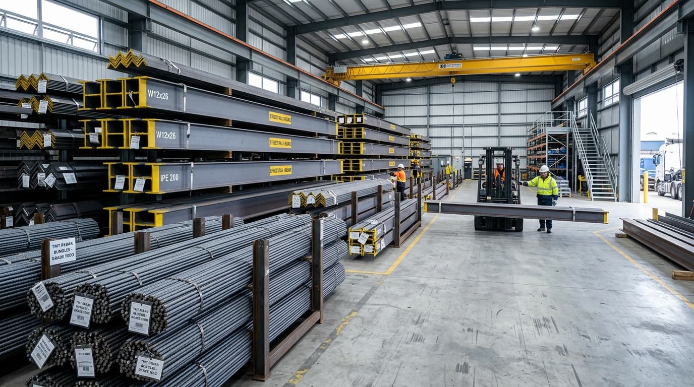 Steel and Structural Materials - KKT Building Solutions Chennai